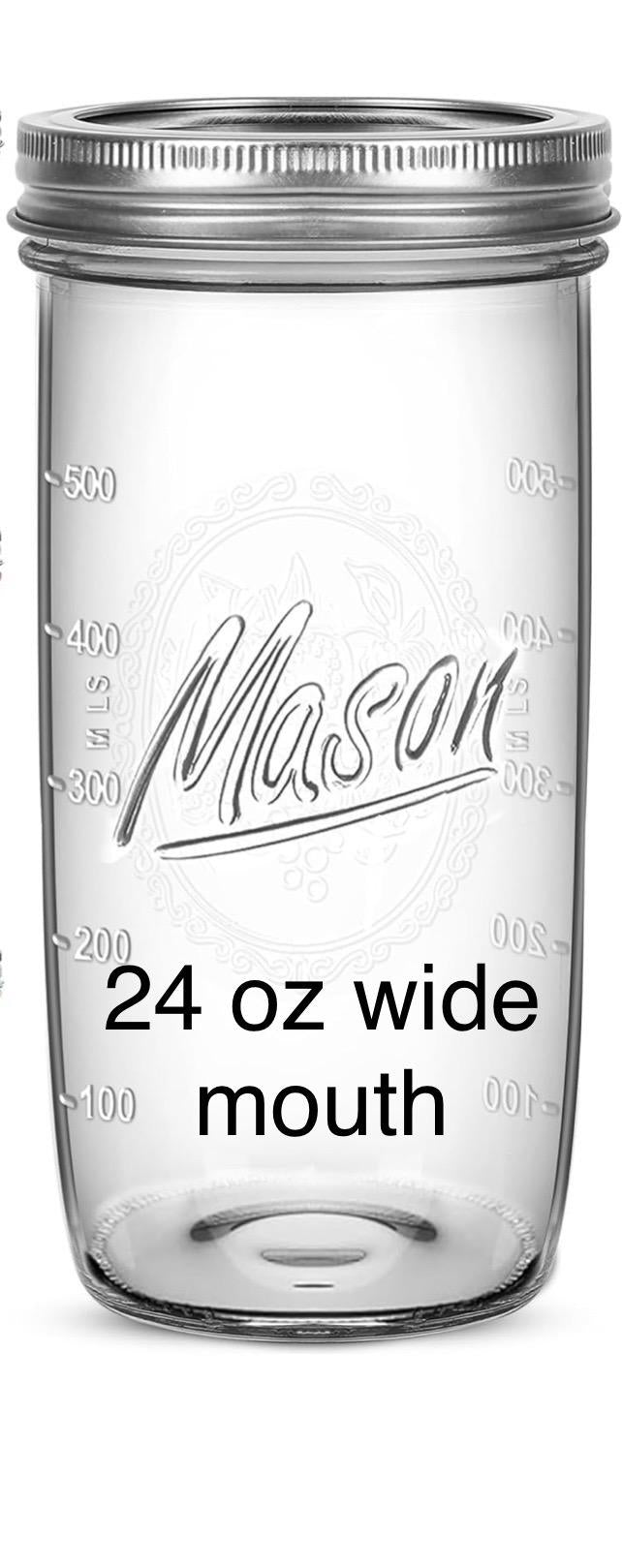 Blue Gingham Weck Jar Cozy: Quilted Insulated Drink Sleeve