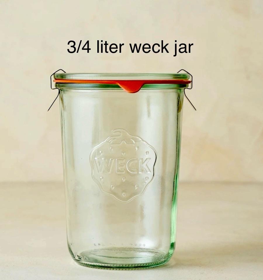 Handmade Quilted Weck Jar Cozy: Blue/Red Patchwork Insulated Sleeve